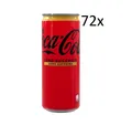 Produktbild: 72x COCA-COLA Zero Zuccheri Zero Caffeina null zucker null koffein 330ml