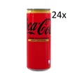 Produktbild: 24x COCA-COLA Zero Zuccheri Zero Caffeina null zucker null koffein 330ml