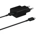 Produktbild: Samsung - Ep-t1510xbegeu Usb Ladegerät 15 W 1x Usb-c® Schwarz Schnellladegerät
