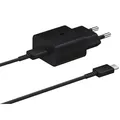 Produktbild: Samsung EP-T1510 Schnellladegerät mit USB-C-Kabel schwarz EP-T1510XBEGEU