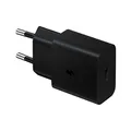 Produktbild: Samsung 15 Watt USB Type-C Schnellladeadapter, Ladegerät mit Datenkabel, Schwarz
