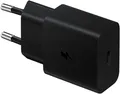 Produktbild: Samsung 15 Watt USB Type-C Schnellladeadapter, Ladegerät mit Datenkabel, Schwarz