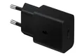 Produktbild: Samsung Power Schnelladegerät EP-T1510 15W Schwarz Netzteil Adapter USB-C Kabel