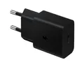 Produktbild: Samsung 15W Schnellladegerät USB-C Ladeadapter EP-T1510 + USB-C Kabel Schwarz