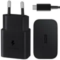 Produktbild: Samsung Original Power Adapter mit USB-C-Kabel - Ladegerät - USB-C-Anschluss - F
