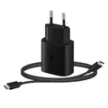 Produktbild: Original USB-C Power Delivery 15W Netzteil und USB-C Kabel - Schwarz