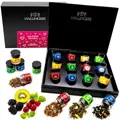 Produktbild: Hallingers Genuss Manufaktur Tee Geschenkset Muttertag - 12 Sorten Premium loser Tee im Glas in edler Geschenkbox, vegan & glutenfrei, liebevolle Geschenkidee mit feinem Aroma für Frauen & Weihnachten