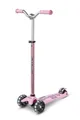 Produktbild: Maxi micro™ Deluxe Pro LED | Das ORIGINAL | Kinder Roller ab 5 Jahren | Premium Kinderroller von 5-7 Jahre | Lenker höhenverstellbar | Kickboard Scooter | 5 6 7 Jahre (Rose)