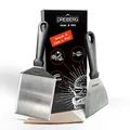 Produktbild: DREIBERG® XXL Grillspachtel Set inkl. 20 Stk. Burgerpapier - Grill Pfannenwender für Smash Burger. Ideal als smashed burger presse. Für Plancha, Teppanyaki & Feuerplatte