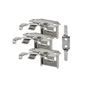 Produktbild: Victoria M. Standard Aluminium-Jalousie Ersatzteil-Set 1, 3 x Universalhalter inkl. Kindersicherung, Jalousien-Zubehör, Ersatzteile, aus Aluminium