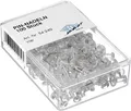 Produktbild: WEDO Pinnwand Nadeln glasklar 100 Stück