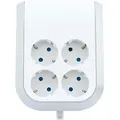 Produktbild: 0020340112 4fach Steckdosen-verteiler Weiß - Rev