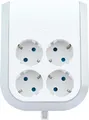 Produktbild: REV Multi-Power Steckdosenerweiterung 4-fach weiß, mit Abstandshalter
