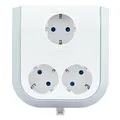 Produktbild: REV Multi Power Steckdosen Eweiterung 3-Fach Mehrfachsteckdose weiß BITTE LESEN