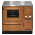 Produktbild: Wamsler wasserf. Küchenofen | K 148 | 23 kW | Maron | Rauchrohr links - Braun
