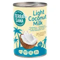 Produktbild: TerraSana Bio Kokosmilch fettreduziert, vegan, ohne Zuckerzusatz, aus reiner Kokosnuss und Wasser - (1 x 400ml Dose) 11% Fett
