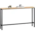 Produktbild: SoBuy Konsolentisch, Schwarz, Natur, Holzwerkstoff, Metall, 120x81x20 cm, Wohnzimmer, Wohnzimmertische, Konsolentische