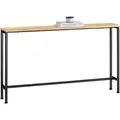 Produktbild: FSB19-L-E Vintage Konsolentisch Metall Flurtisch Dekotisch Sideboard Beistelltisch bht ca. 120x81x20cm Natur & Schwarz - Sobuy