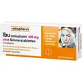 Produktbild: Ibu ratiopharm 400 mg akut Schmerztabletten 20 St
