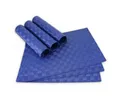Produktbild: matches21 HOME & HOBBY Platzset Tischsets MODERN 6er Set Blau als Tischuntersetzer, (6-St), Abwaschbare Platzsets als Tischunterlagen für Ess-Tisch Tisch-Deko