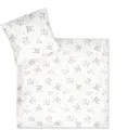Produktbild: Julius Zöllner Kinderbettwäsche Häschen und Eule, Renforcé, 2 teilig, mit Hasen und Eule