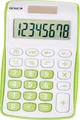 Produktbild: Genie 120 G - Tasche - Display-Rechner - 8 Ziffern - 1 Zeilen - Batterie/Solar - Grün - Weiß