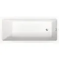 Produktbild: Duravit No.1 Basic Badewanne 700596000000000 rechteckig, 180x80cm, mit einer Rückenschräge, weiss