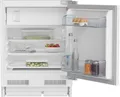Produktbild: Beko BU1154N b100 Einbau-Kühlschrank mit Gefrierfach, 92 l Kühlbereich, 15 l Gefrierbereich, MinFrost, LED-Innenbeleuchtung, Festtürtechnik, automatische Abtauung, 82er Nische, weiß