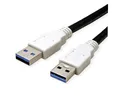 Produktbild: Bachmann USB 3.0 Kabel A/A 1:1 Stromadapter USB 3 Typ A Männlich (Stecker) zu USB 3 Typ A Männlich (Stecker), 300.0 cm