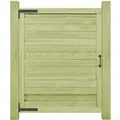 Produktbild: vidaXL Gartentor Imprägniertes Kiefernholz 125x100 cm 45334