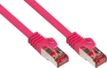Produktbild: GC 8060-010M - Patchkabel Cat.6, S/FTP PiMF, 250 MHz, magenta, 1 m