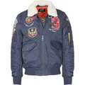Produktbild: Top Gun Bomberjacke TG23002 mit Kunstfellkragen