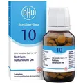 Produktbild: DHU Schüßler-Salz Nummer 10 Natrium sulfuricum D6 Tabletten