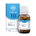 Produktbild: DHU Schüßler-Salz Nr. 10 Natrium sulfuricum D6 – Das Mineralsalz der inneren Reinigung – das Original – umweltfreundlich im Arzneiglas, 200 St. Tabletten