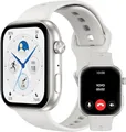 Produktbild: HONOR Choice Watch 2i, Bluetooth Calling Smart Watch, 1,85 ZollAMOLED, 14 Tage Bereitschaft, Spo2, 1ATM, IP68, weiß