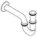 Produktbild: GROHE Röhren-Geruchverschluss 1 1/4Zoll f WT chr