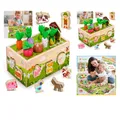 Produktbild: Montessori Holzspielzeug 12-18 Monate Farben Formen Sortieren Farm Bauernhof