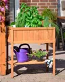 Produktbild: dobar Hochbeet, BxTxH: 76x40x80 cm, mit Ablagefläche