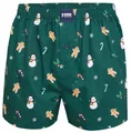 Produktbild: HAPPY SHORTS Boxershorts Happy Shorts Boxershorts Webboxer Weihnachten Schneemann Lebkuchenmann (1-St)