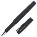 Produktbild: FABER-CASTELL Poly Pen Patronenfüller schwarz B (breit), 1 St.