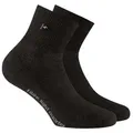 Produktbild: Rohner Socks Wandersocken Fibre Light Quarter (Mischgewebe) schwarz - 1 Paar schwarz 44-46