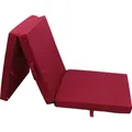 Produktbild: Herlag Klappmatratze Junior Farbe rot, 190x60 cm, Gästematratze, Faltmatratze (190 x 60 cm) (P05009-2073)
