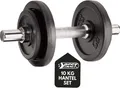 Produktbild: Best Sporting Hantelset, 10 kg, Stellringe oder Sternverschluss, Verschlussart: Stellringe