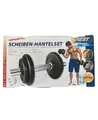 Produktbild: Best Sporting Hantelset Kurzhantel Hanteln 10 kg aus Gusseisen mit Stellringen