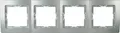 Produktbild: Kopp Paris Silber 4-fach Rahmen