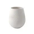 Produktbild: Villeroy und Boch Collier Blanc Vase Carré No. 2, 12,5 x 12,5 x 14 cm, Premium Porzellan, Weiß, Klein