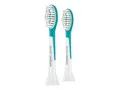 Produktbild: Philips Sonicare For Kids HX6042 - Austausch-Bürstenkopf für Zahnbürste - Aquamarin (Packung mit 2) (HX6042/33)