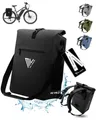 Produktbild: MIVELO Fahrradtasche 3in1 Gepäckträgertasche, Rucksack für Fahrrad Gepäckträger wasserdicht