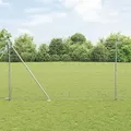 Produktbild: vidaXL Euro-Zaun mit 7 Spitzenpfosten 1,6x10 m verzinkter Stahl