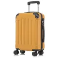 Produktbild: YONSLY Hartschalen-Trolley Hartschalen-Koffer Trolley 360° Rollen, robuster Reisekoffer, 4 Rollen, mit Zahlenschloss, für Business und Urlaub 46/55/66/76 cm 55 cm